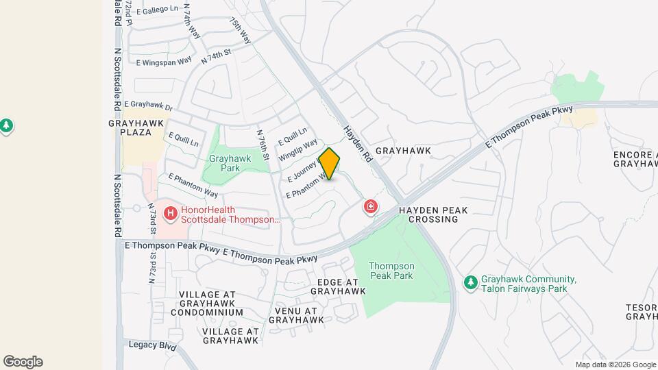 7798 E Buteo Dr Map and Location Details