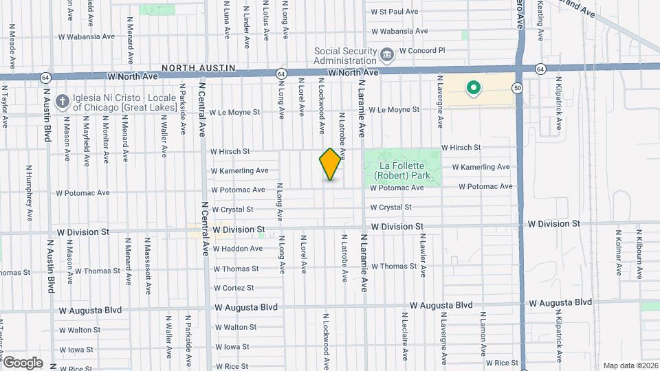 5250 W Potomac Ave Map and Location Details