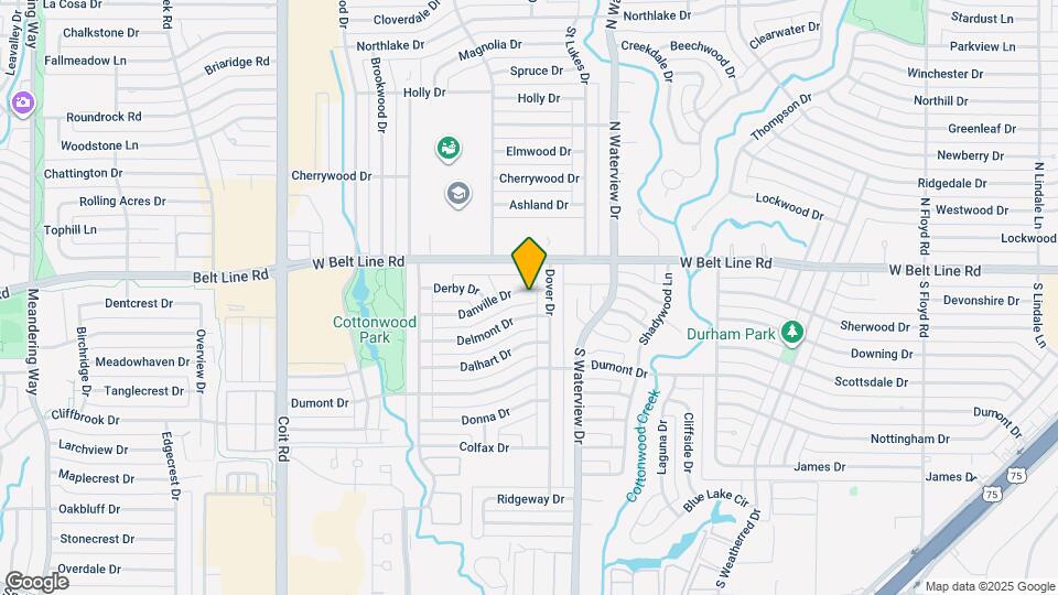 1215 Danville Dr Map and Location Details