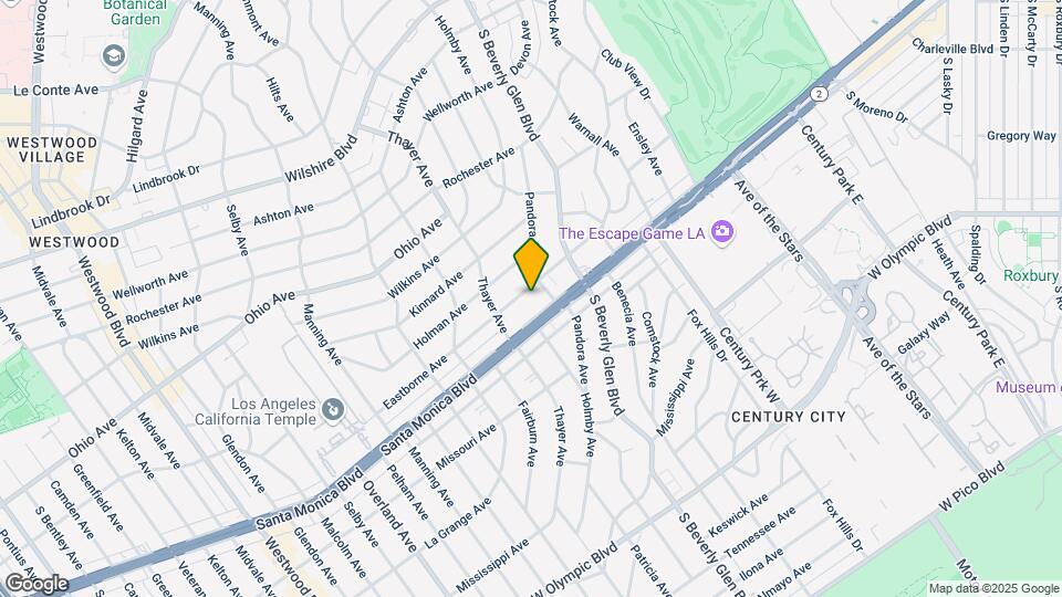 10458 Eastborne Ave Mapa y Detalles de la Ubicación