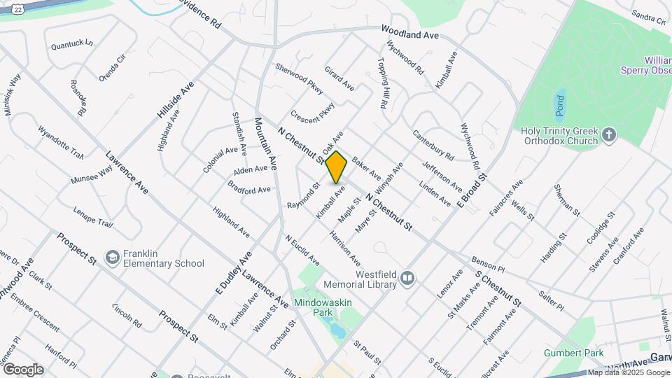 645 Kimball Ave Map and Location Details