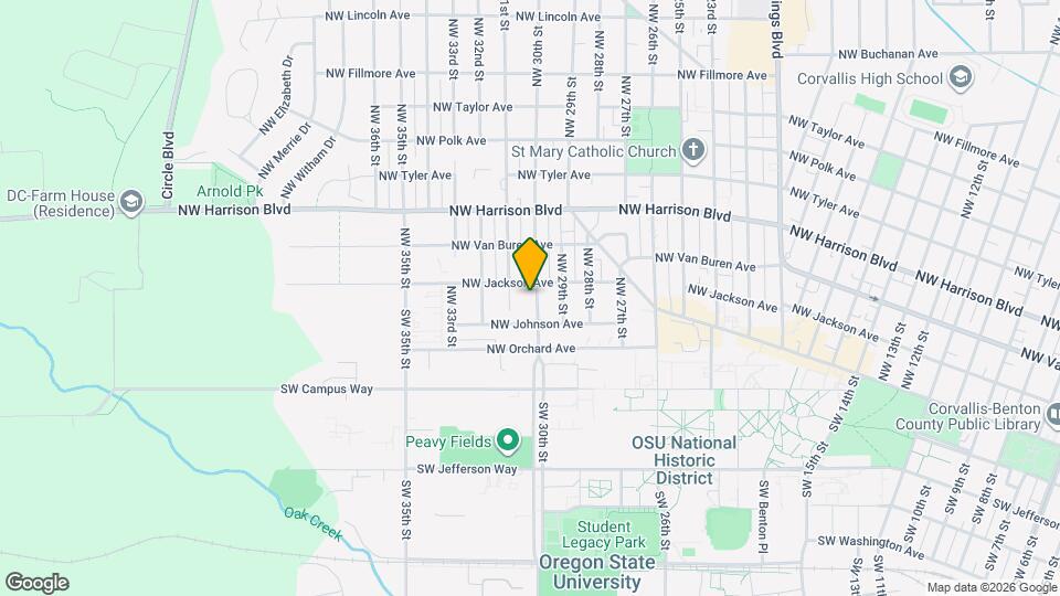 Chi Alpha Women’s House Map and Location Details