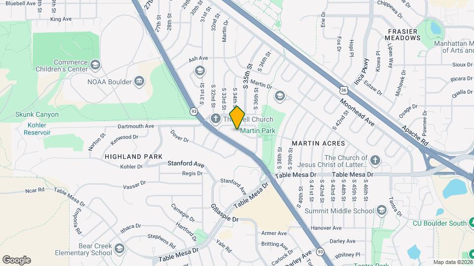 3420 Fordham Ct Map and Location Details