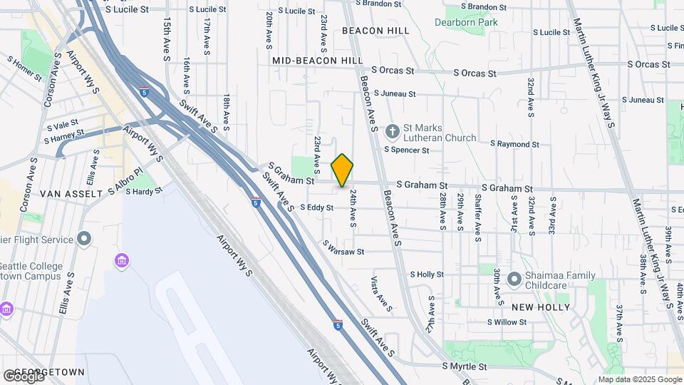 2335 S Graham St, Unit B Mapa y Detalles de la Ubicación
