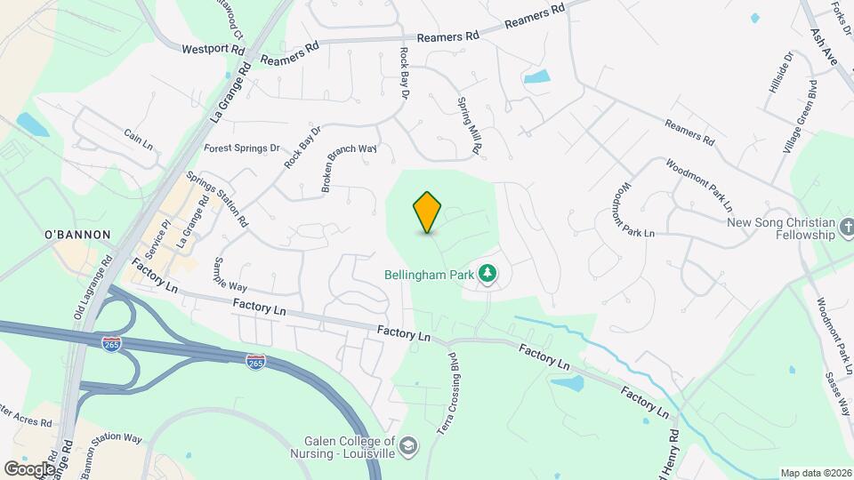 14019 Halden Ridge Way Map and Location Details