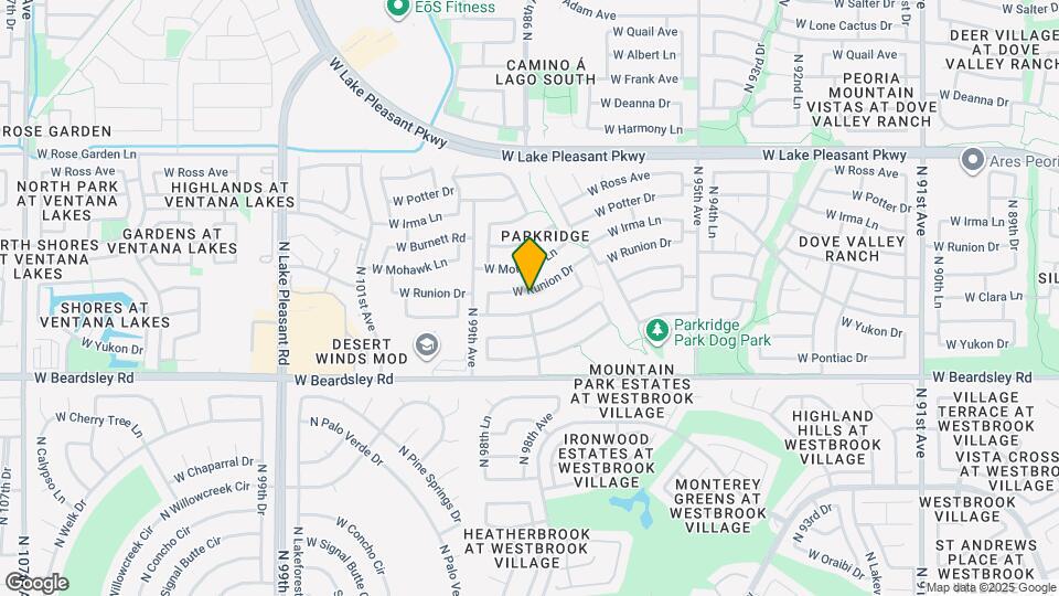 9761 W Runion Dr Map and Location Details