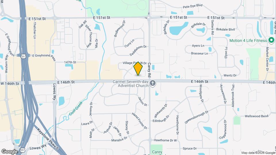 3102 E Springmeadow Ln Map and Location Details
