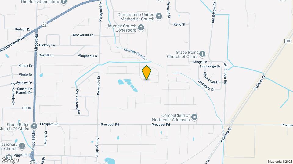 1124 Gregory Ct Map and Location Details