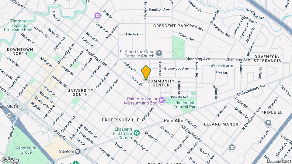 1202 Guinda St Map and Location Details