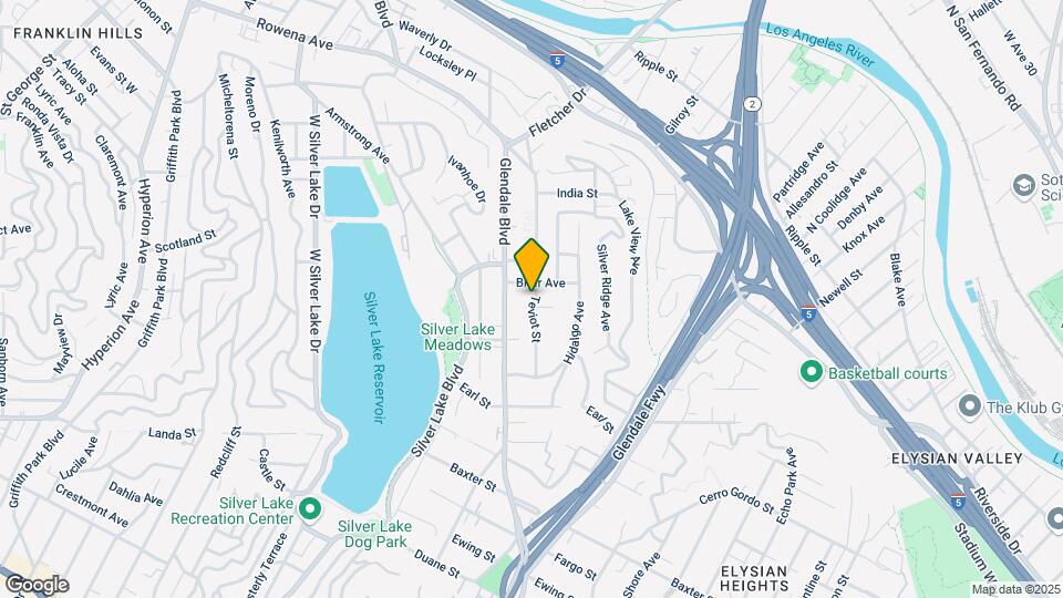 Silver Lake Heights Duplex | Spacious Units Map and Location Details