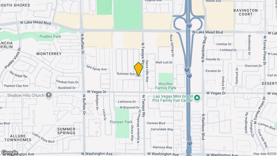 7312 Queen Palm Dr Map and Location Details