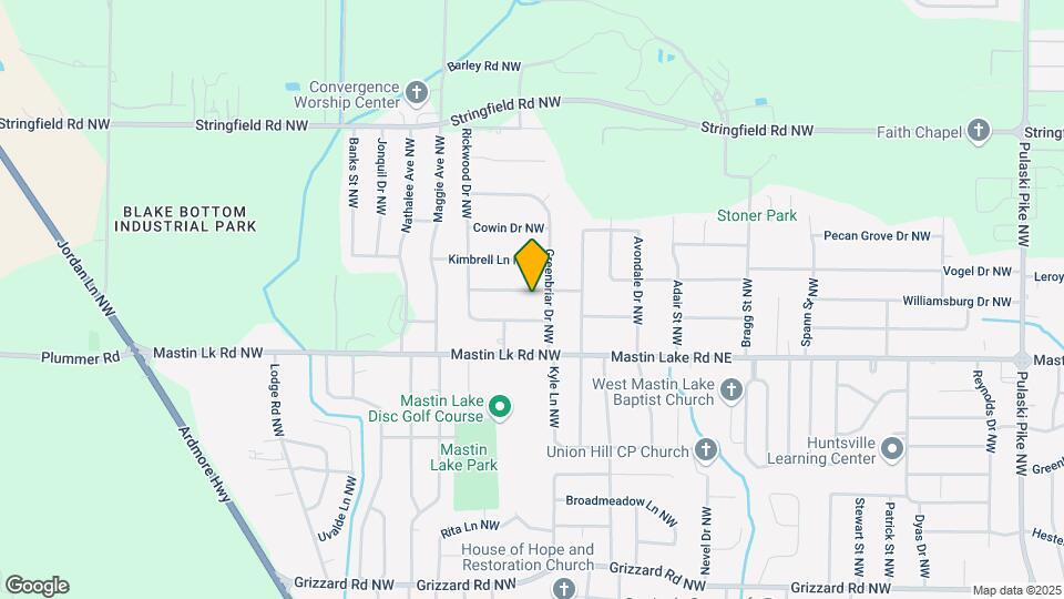 6003 Ellington Rd NW Map and Location Details