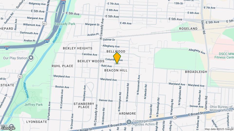 2740 Ruhl Ave Map and Location Details