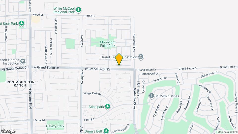3833 Bowers Hollow Ave Map and Location Details