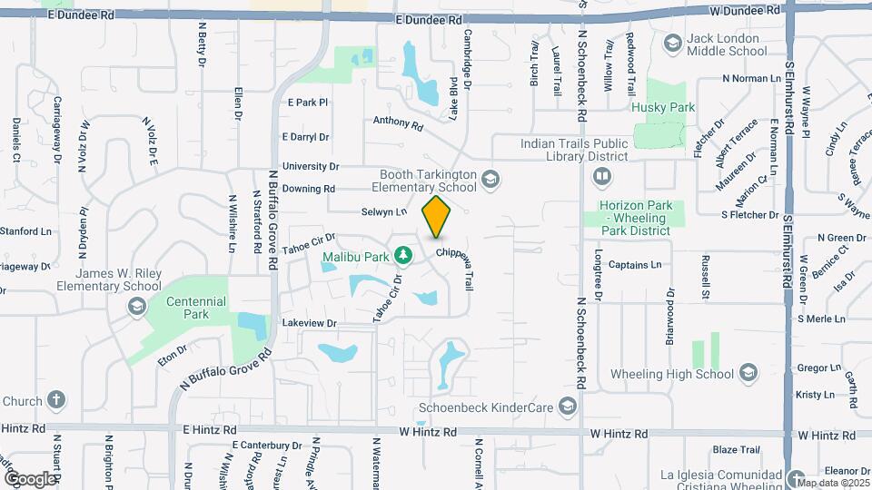446 Irvine Ct Map and Location Details