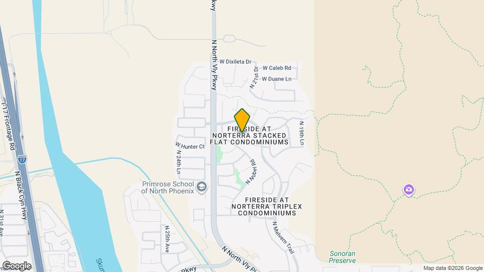 2130 W Hunter Ct Mapa y Detalles de la Ubicación