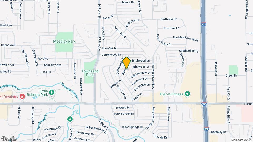 1108 Waterview Ln Map and Location Details