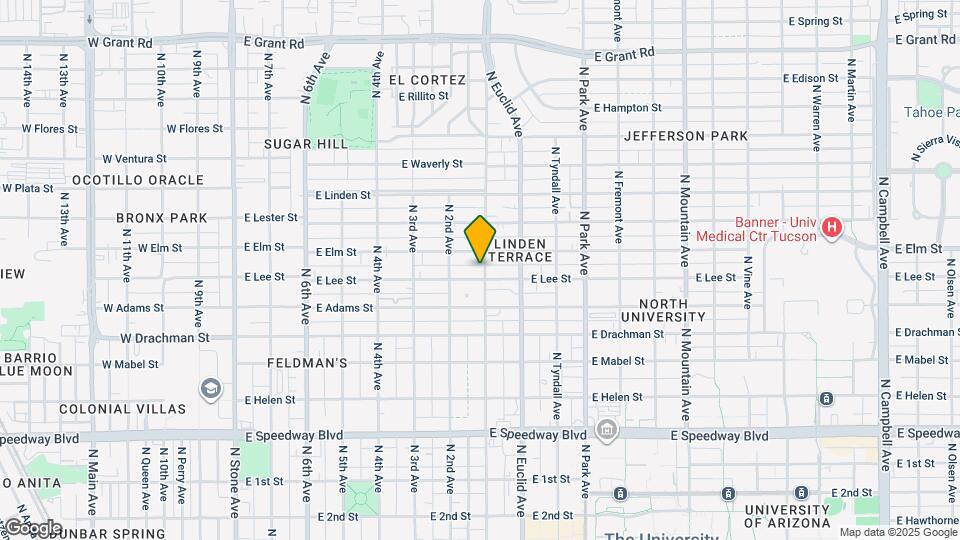 651 E Lee St Map and Location Details
