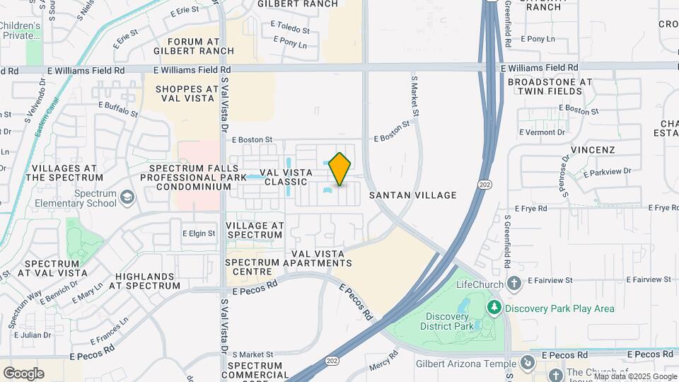 2741 S Equestrian Dr Map and Location Details