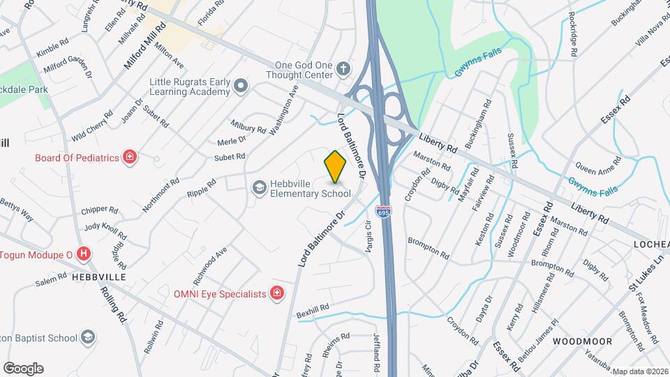 3506 Derby Shire Cir Map and Location Details