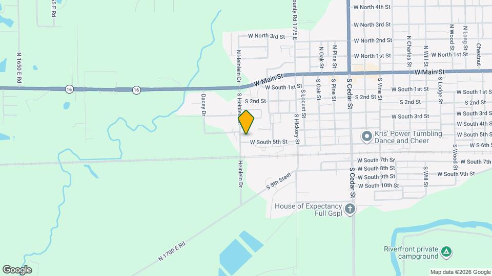 Cornerstone Apartments Map and Location Details