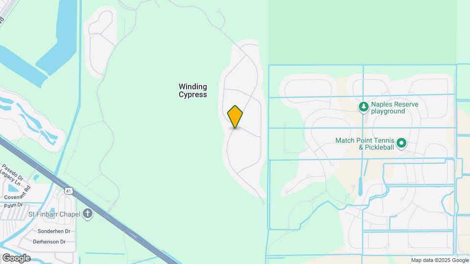 7611 Winding Cypress Dr Map and Location Details