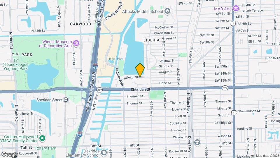 2436 Raleigh St Map and Location Details