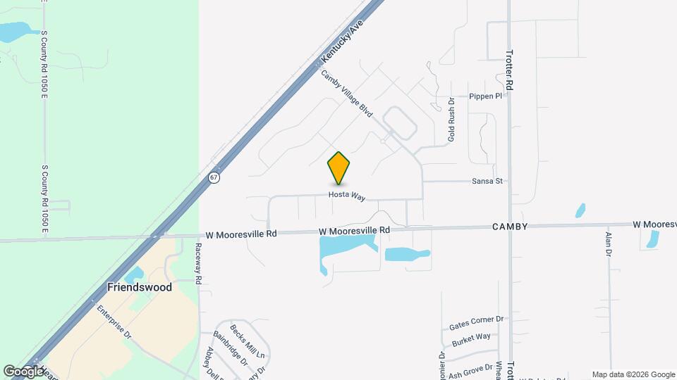 8836 Hosta Way Mapa y Detalles de la Ubicación