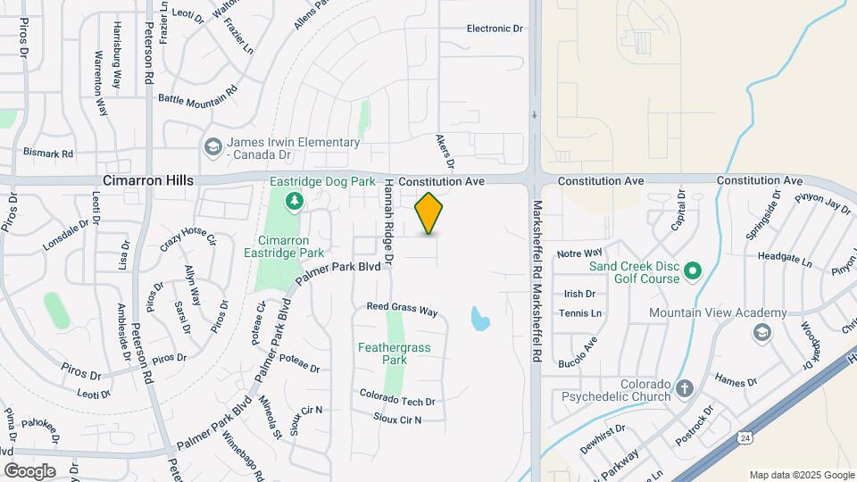 7583 Talus Ridge Dr Map and Location Details