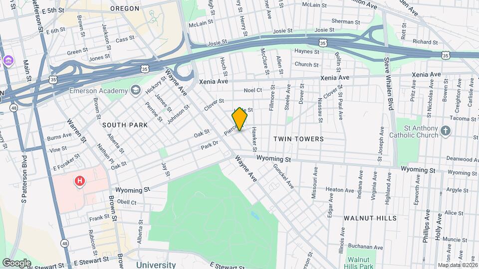 423 Quitman St Mapa y Detalles de la Ubicación