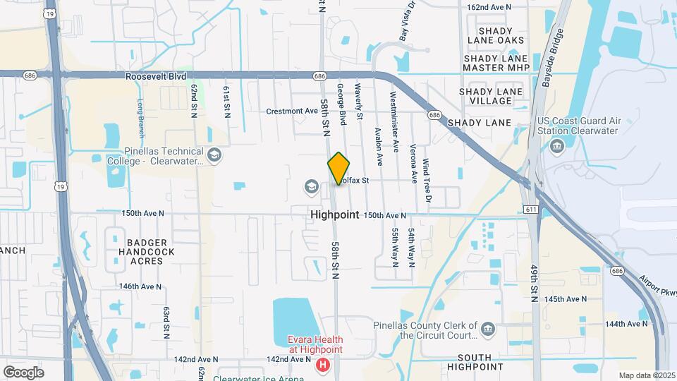15149 Harding Ave Map and Location Details