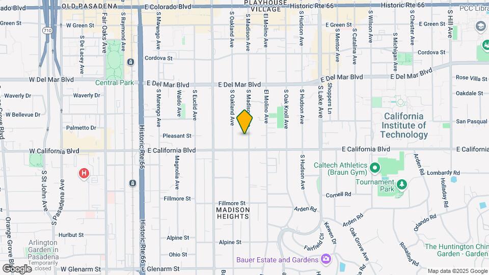 529 Madison Ave Map and Location Details
