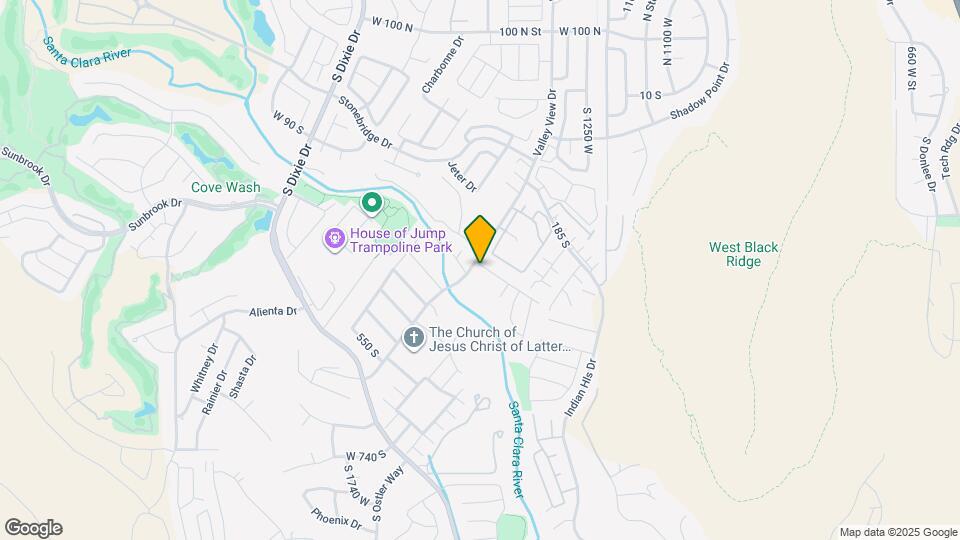 351 S Valley View Dr Map and Location Details