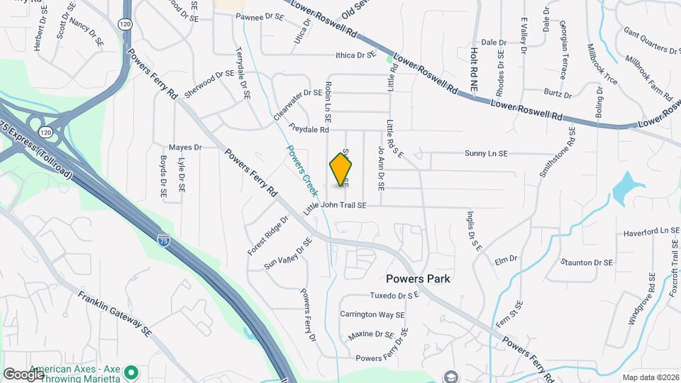 552 Sybil Ln SE Map and Location Details