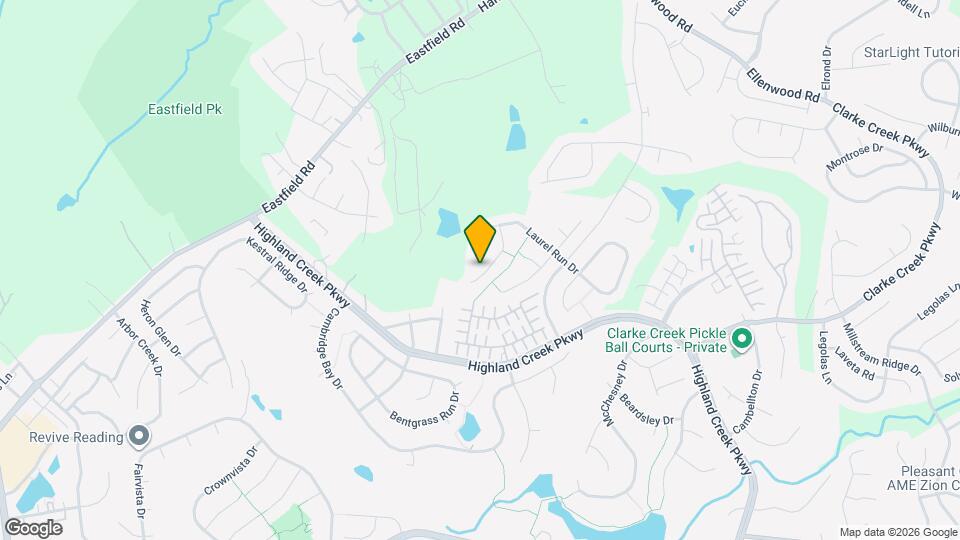 5923 Leawood Run Ct Map and Location Details