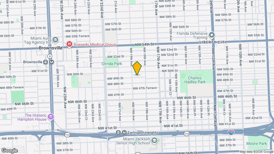 1863 NW 49th St Mapa y Detalles de la Ubicación