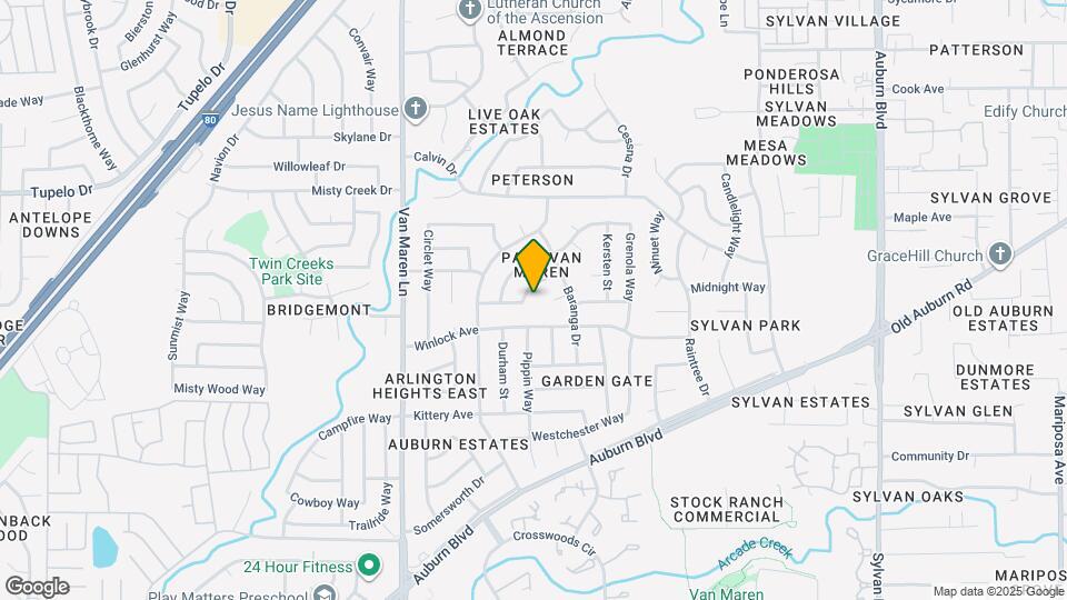 6936 Franela Way Map and Location Details