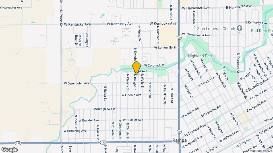 812 N Dwight St Map and Location Details