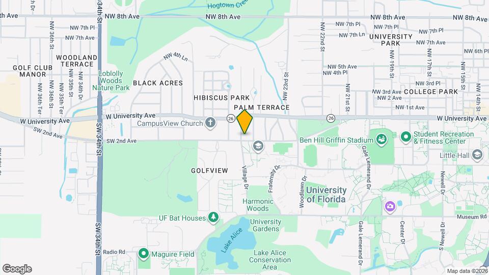 119 SW 25th St Map and Location Details