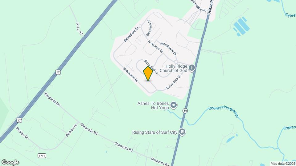 213 Red Carnation Dr Mapa y Detalles de la Ubicación