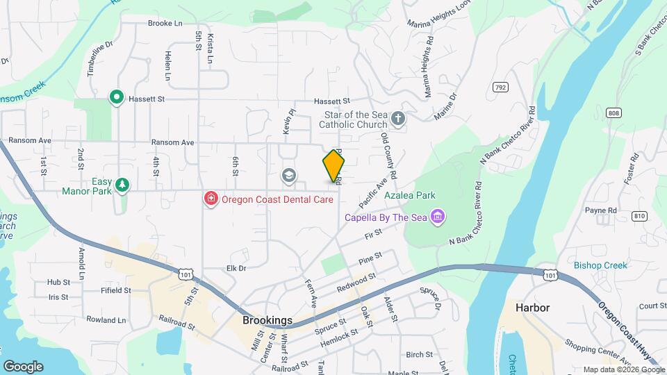 600 Easy St Map and Location Details