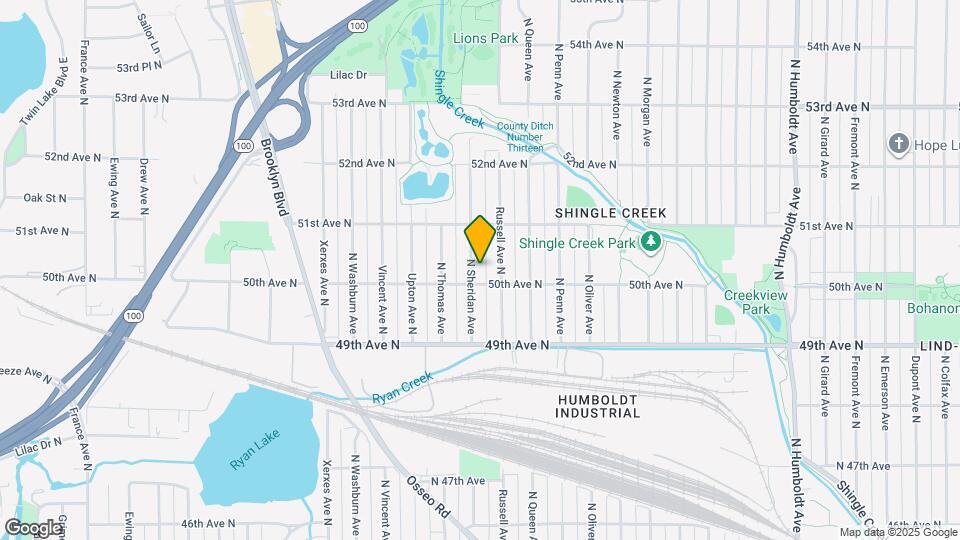 5010 N Sheridan Ave Map and Location Details