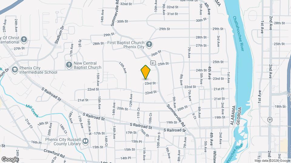 1012 23rd St Map and Location Details