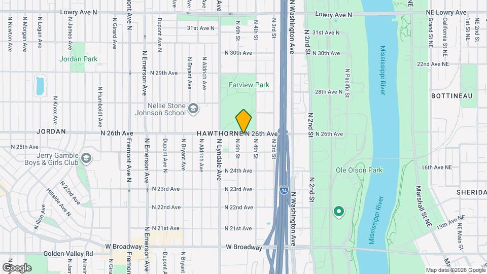421 N 26th Ave Mapa y Detalles de la Ubicación