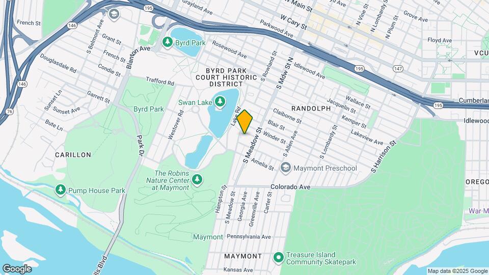 1101 Hampton St Map and Location Details