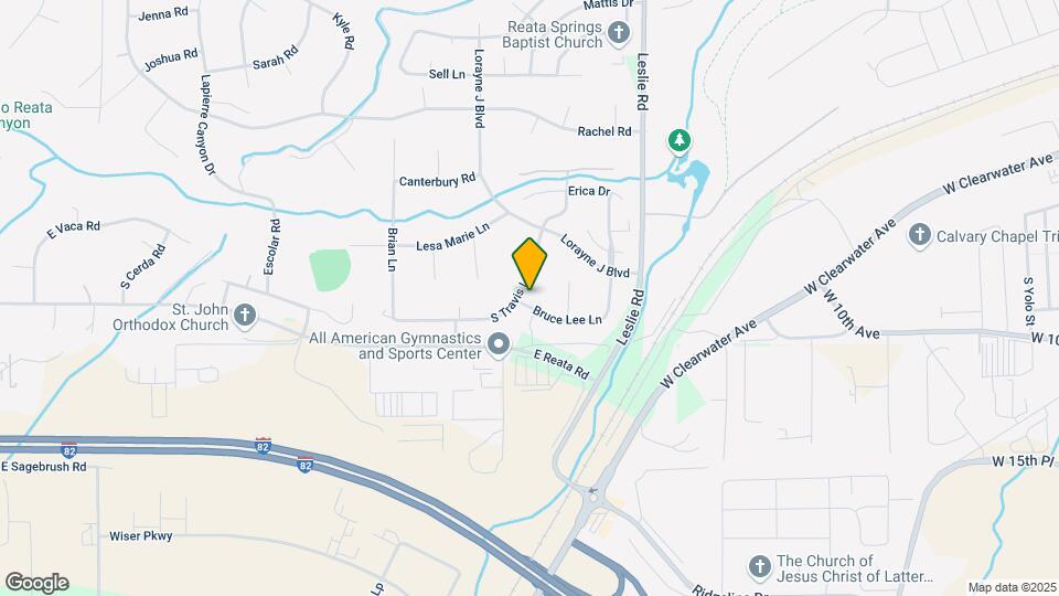 141 S Travis Ln Map and Location Details