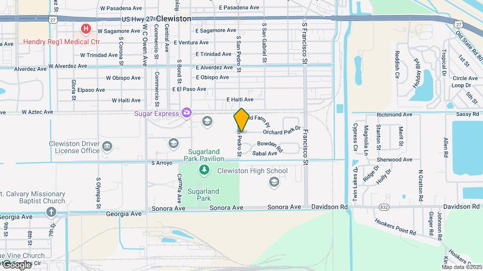 500 Orchard Park Mapa y Detalles de la Ubicación