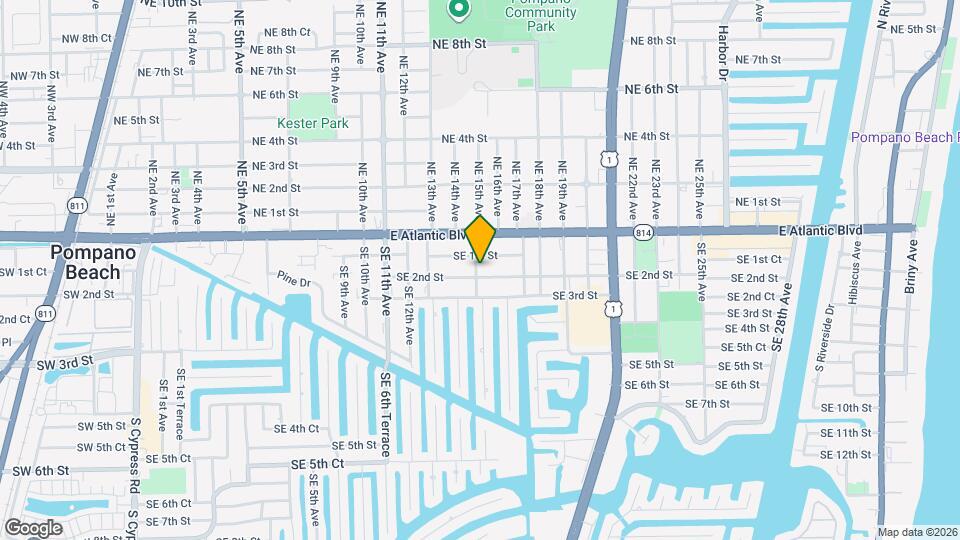 160 SE 15th Ave Map and Location Details