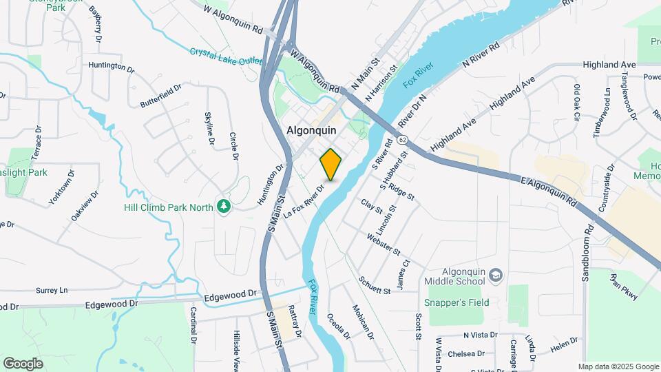 421 La Fox River Dr Map and Location Details