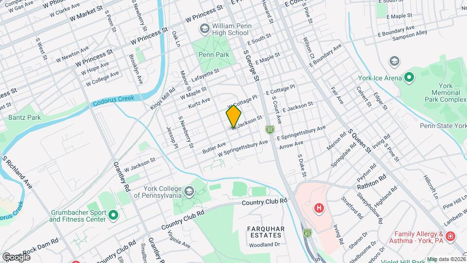 142 W Jackson St Map and Location Details